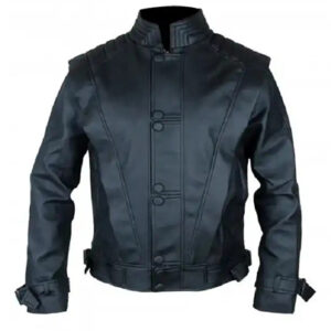 Michael Jackson Thriller Black Leather Jacket