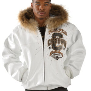 Chi-Town Pelle Pelle Fur Collar Jacket