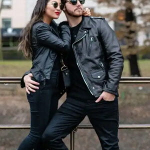 Couple Black Leather Jacket