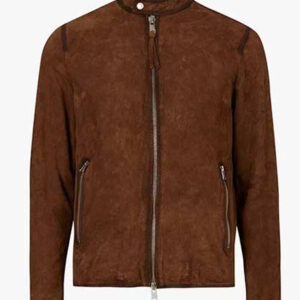 Micke Brown Café Racer Jacket