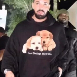 Drake Hard Feelings Harder Dick Black Hoodie