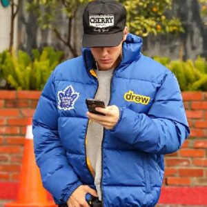 Toronto Maple Leafs Drew Blue Puffer Jacket