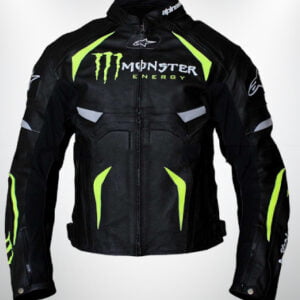 Alpinestars Monster Energy Scream Motorcycle Leather Jacket