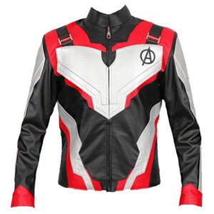 Avengers Endgame Quantum Real Leather Jacket