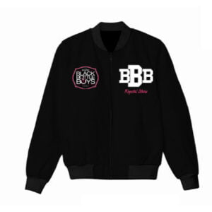 Black Bottle Boys and Girls Varsity Jacket with Name