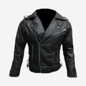 Fallout 4 Atom Cats Biker Black Leather Jacket