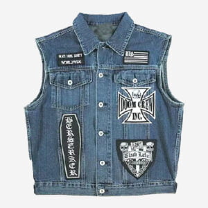 Balack Label Society Blue Denim Vest