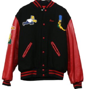 The Simpsons Varsity Letterman Jacket