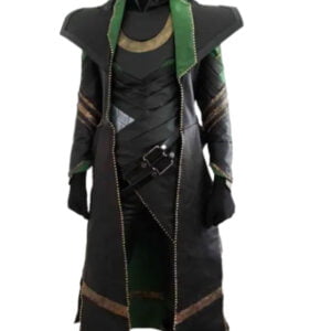 Tom Hiddleston Loki 2021 Long Trench Leather Coat