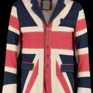 Union Flag In X Design Jacket