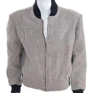 Back To The Future Thomas F Wilson Gray Wool Jacket