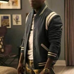 Bel-Air 2022 Carlton Banks Black Varsity Jacket