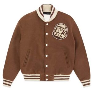 Billionaire Boys Club Astro Brown Varsity Wool Jacket