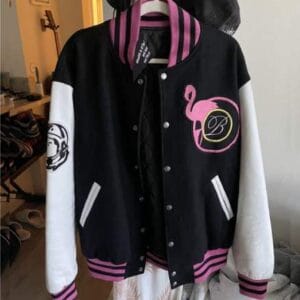 Billionaire Boys Club Flamingo Wool Varsity Jacket