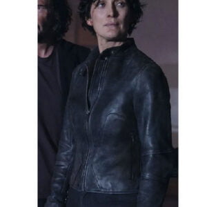 The Matrix 4 Tiffany Black Leather Jacket