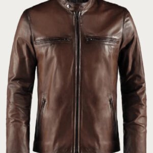 Todd Howard Brown Leather Jacket