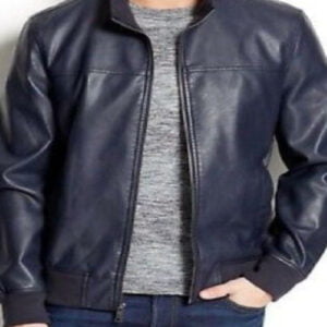 Tommy Hilfiger Bomber Leather Jacket