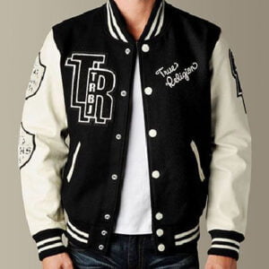 True Religion Richie Varsity Jacket