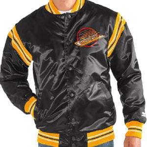 Vancouver Canucks The Enforcer Varsity Jacket