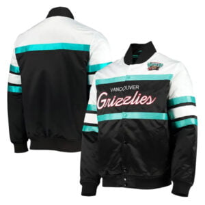 Vancouver Grizzlies Special Script Black Jacket