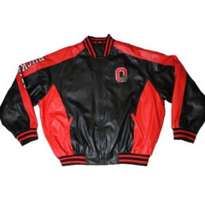 Vintage Steve & Barry’s Ohio State Buckeyes Leather Jacket