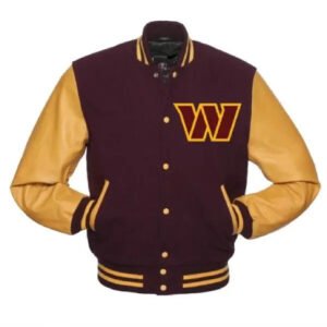 Washington Commanders Letterman Varsity Jacket