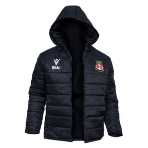 Welcome to Wrexham Rob McElhenney Black Puffer Jacket