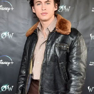 Willow Event 2022 Dempsey Bryk Black Shearling Jacket