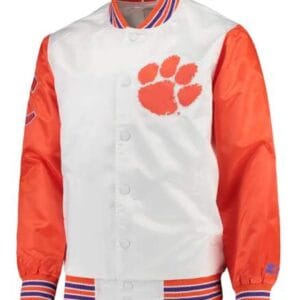 Tigers The Legend Clemson Bomber Satin Jacket