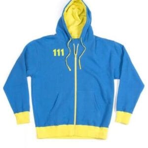 Vault 111 Fallout 4 Blue Hoodie