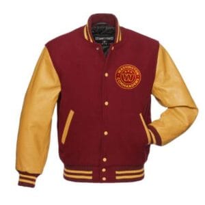 Washington Commanders Letterman Varsity Jacket