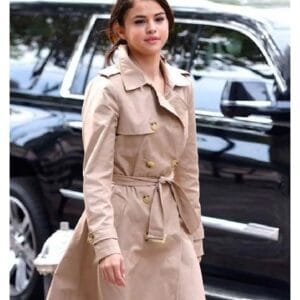 A Rainy Day In New York Selena Gomez Coat