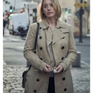 Claire Lupin Beige Trench Coat