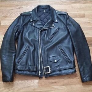 Vampire King Protege Moi Black Leather Jacket